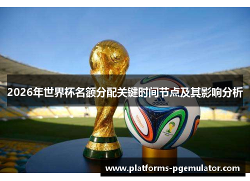 2026年世界杯名额分配关键时间节点及其影响分析